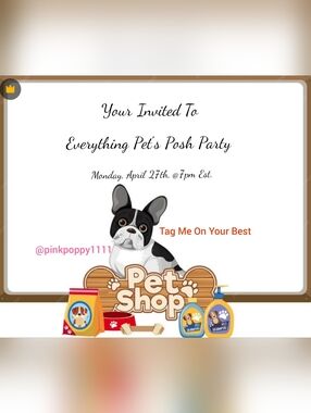 Come Join Me As I Co Host My 51st Posh Party!! Tag Me In Your Item Only Please🌸